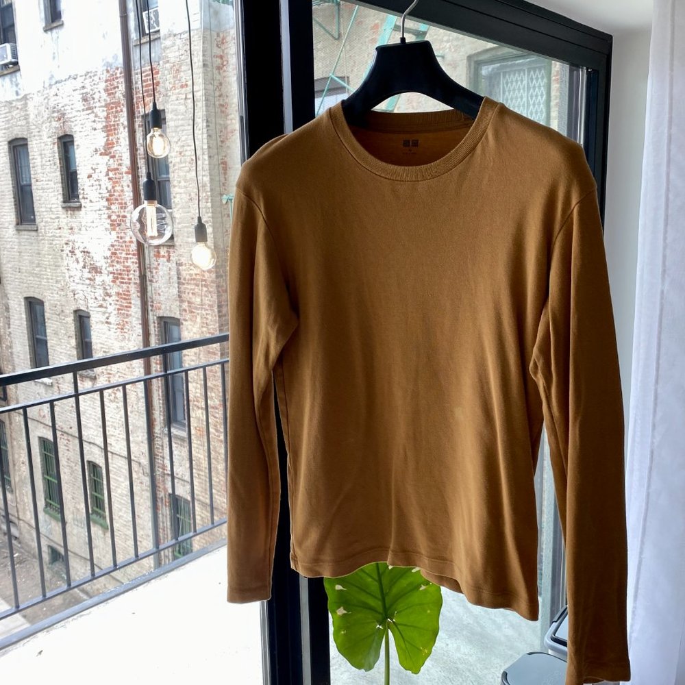 Uniqlo Long Sleeve Cotton Tee